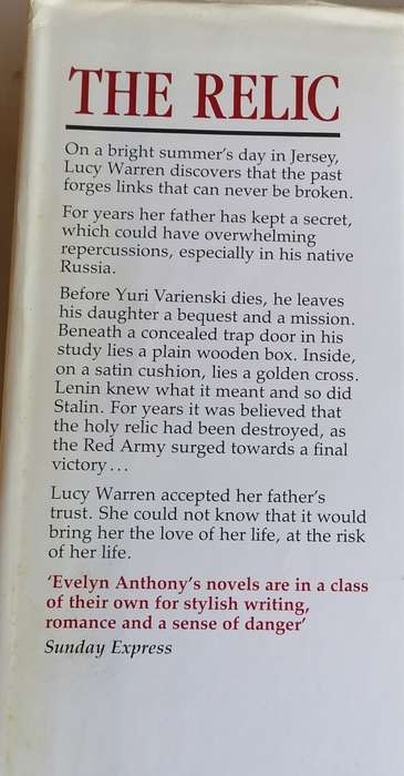 The relic by Evelyn Anthony