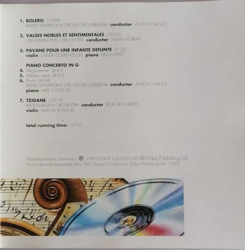 Ravel - Dramatic masterpieces cd