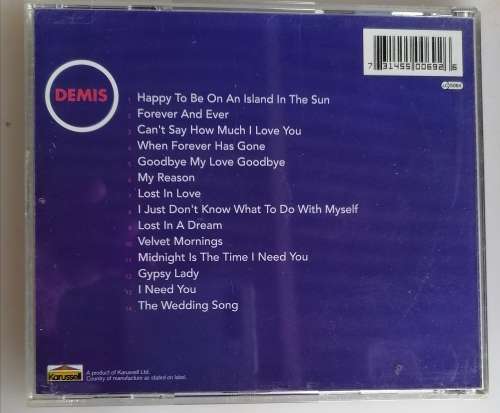 Demis Roussos - Lost in love cd
