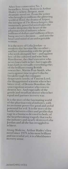 Strong medicine by Arthur Hailey