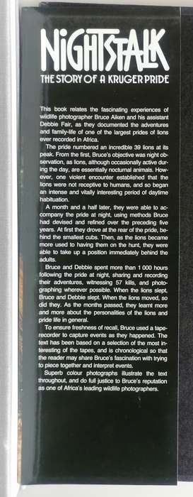 Nightstalk - The story of a Kruger pride by Bruce Aiken
