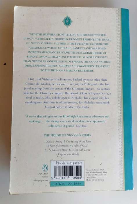 The spring of the ram by Dorothy Dunnett