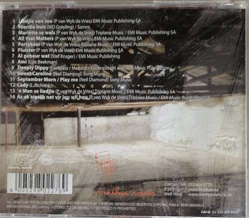 Mathys Roets - Fluister cd