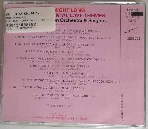 All night long cd