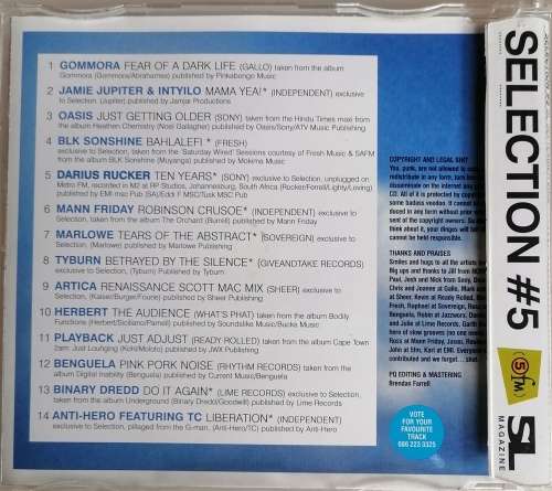 Selection # 5 (cd)