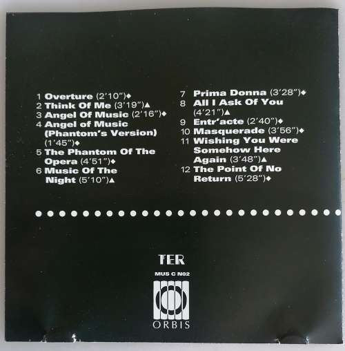 The phantom of the opera cd