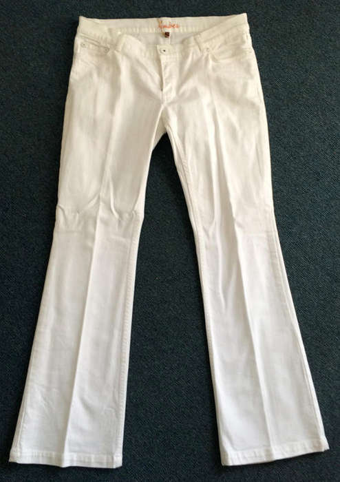 BNWT White Bootleg jeans - size 14. River Island