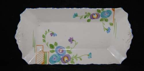 *REDUCED* Tuscan China `Plant` Asparagus Dish