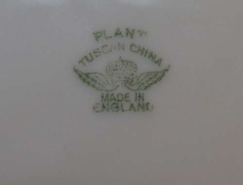 *REDUCED* Tuscan China `Plant` Asparagus Dish