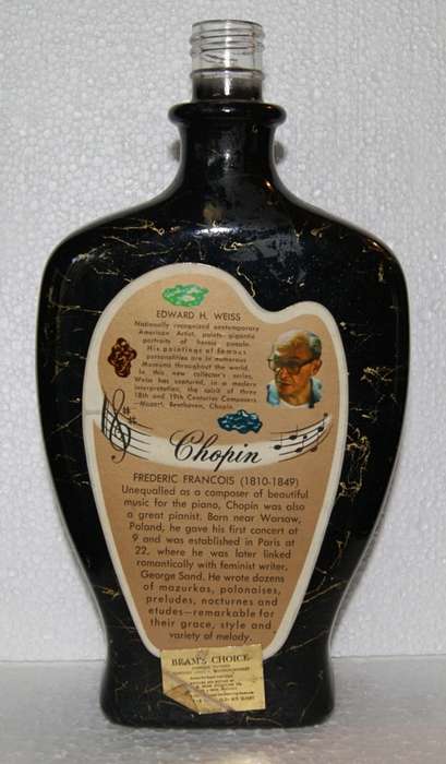 Chopin Whiskey Glass Bottle
