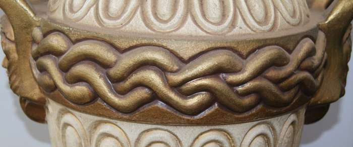 Large Greek Styled Ceramic Urn