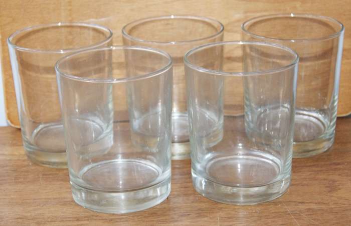 5x Lowball Glasses