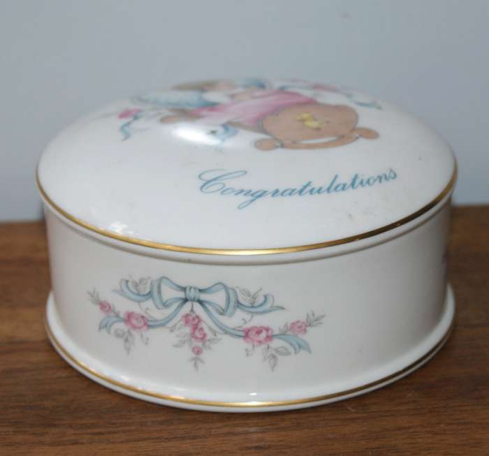 Crown Staffordshire Powder Dish