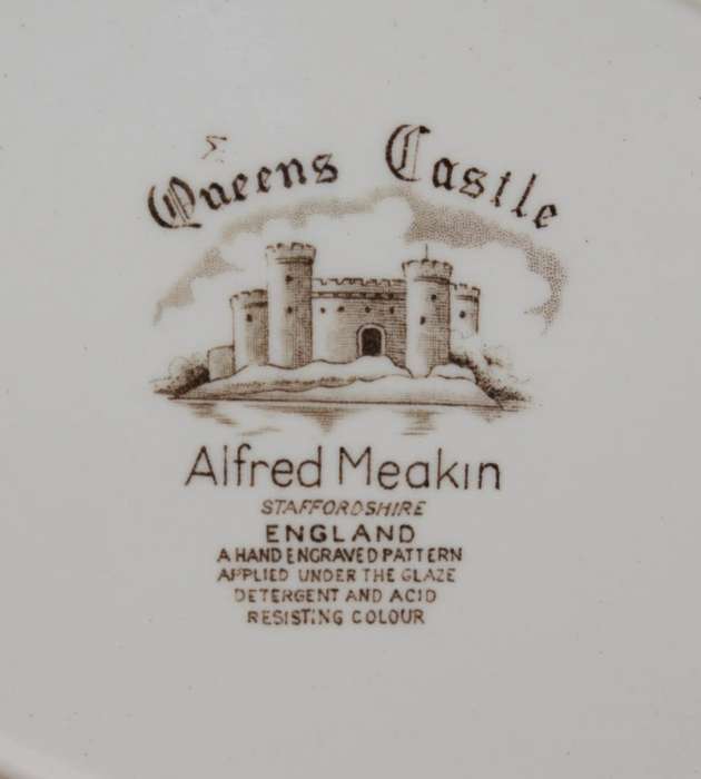 Alfred Meakin `Queens Castle` Small Platter