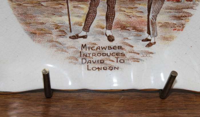 Sandland Ware `Micawber Introduces David to London` Rectangular Dish