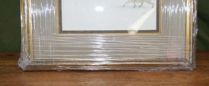 `Babies of the Bush` by Kalle Reimer 1936 - 2000 `Warthog` in Stunning NEW Frame Print