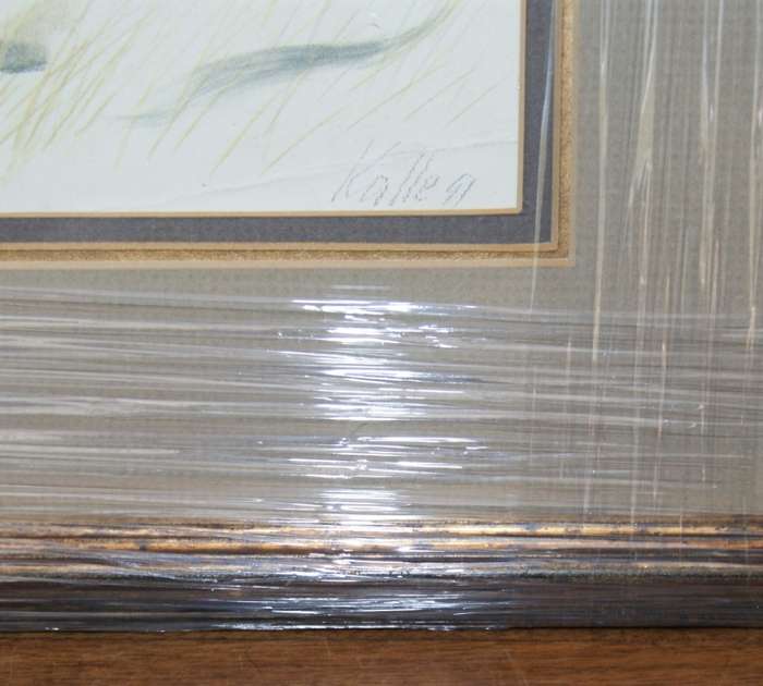 `Babies of the Bush` by Kalle Reimer 1936 - 2000 `Giraffe` in Stunning NEW Frame Print