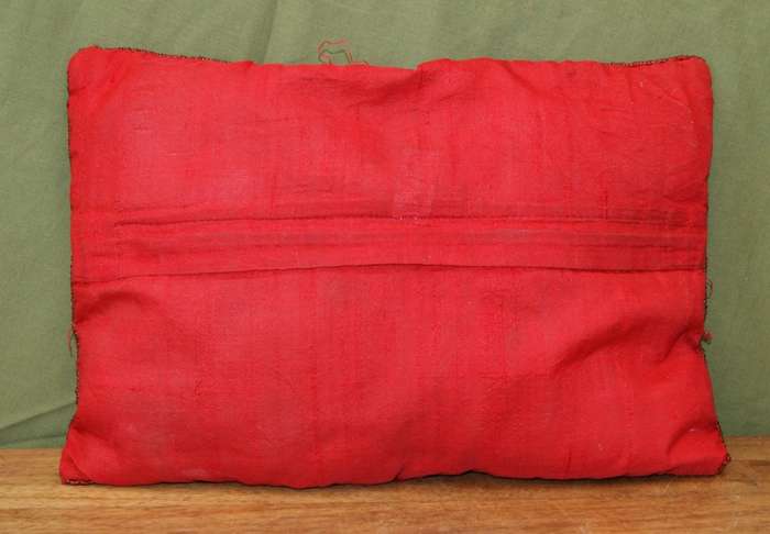 Antique Glass Beaded Pillow
