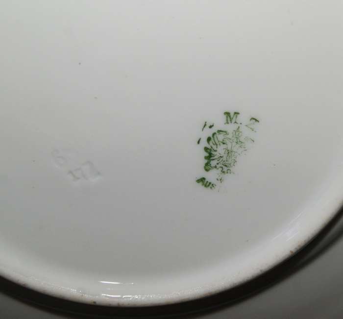 MZ Austria Side Plate Moritz Zdekauer (4 available, price per plate)