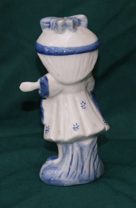 Blue and White Chinese Made Figurine