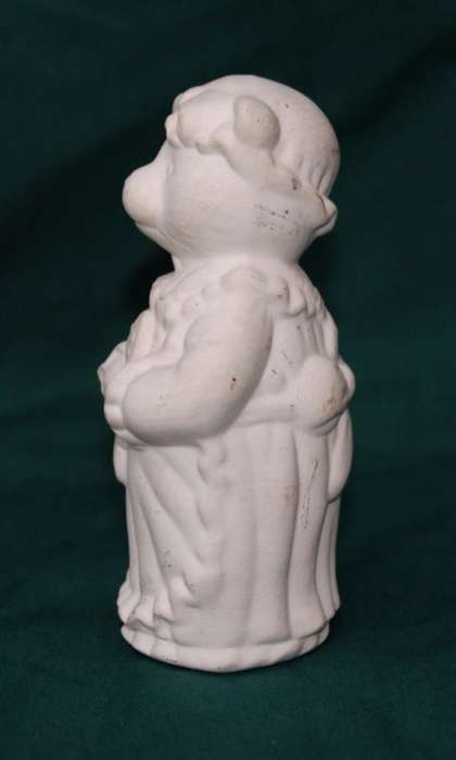 Ceramic Unpainted Cat Figurine
