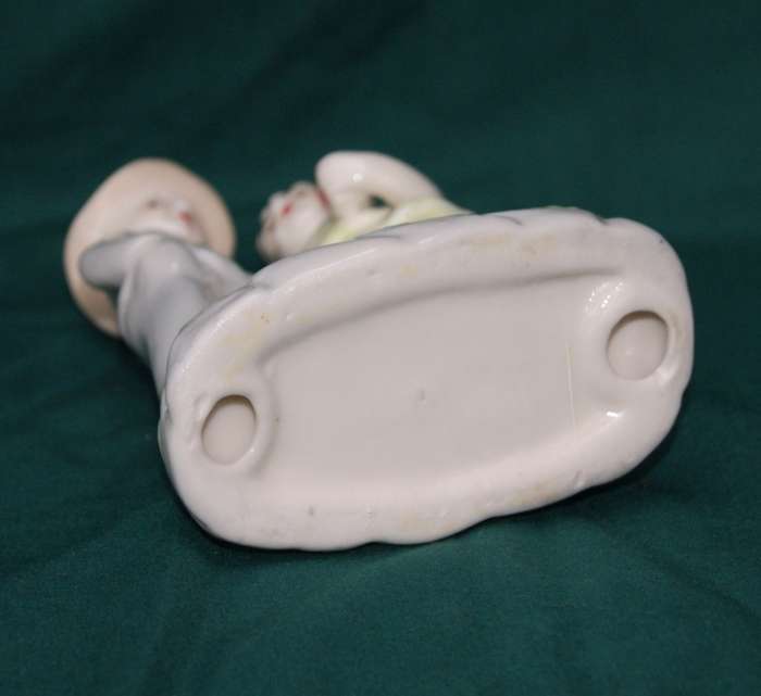 Vintage Lady and Man Ornament
