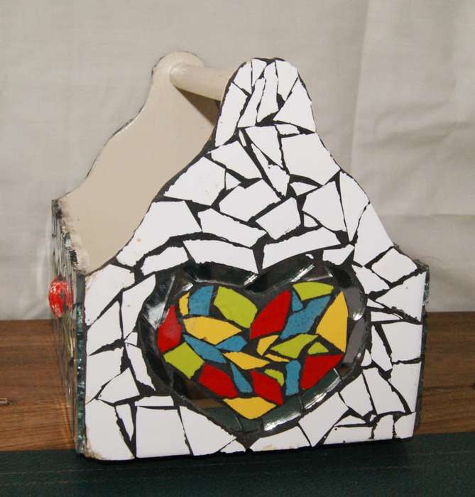 Mosaic Condiment Caddy