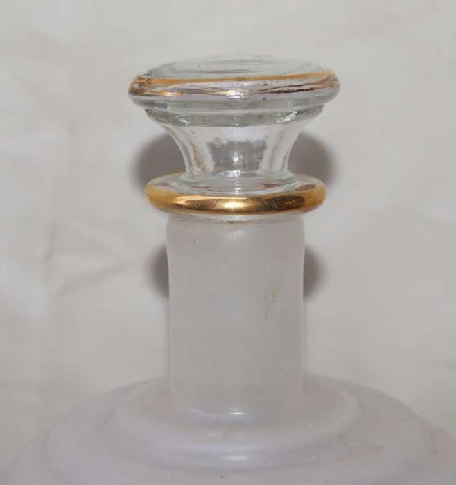Vintage Art Deco Glass Decanter