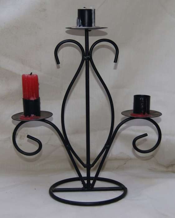 Vintage Metal Candlestick
