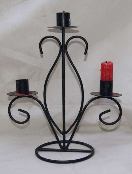 Vintage Metal Candlestick