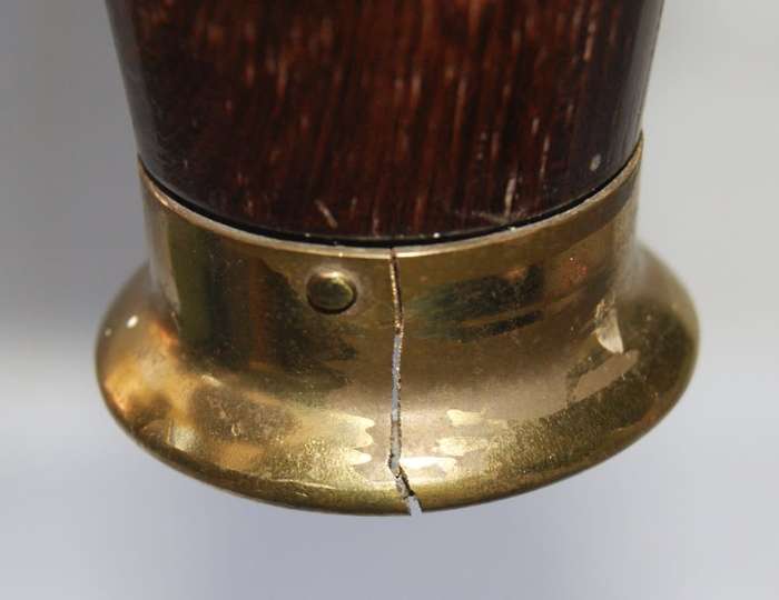 Hand Made Wood and Brass `Up Yours` Bottle Opener