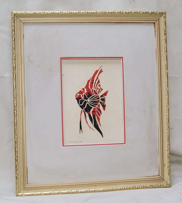 D. Nicholson Signed Original Artwork 1989
