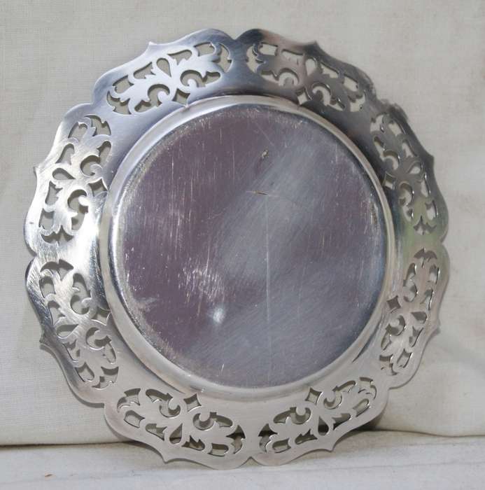 Vintage Kingsway EPNS A1 Plate Pierced Dish/ Coaster
