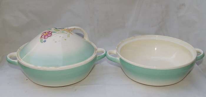 Suzie Cooper Vegetable Dish (with lid) and Salad dish