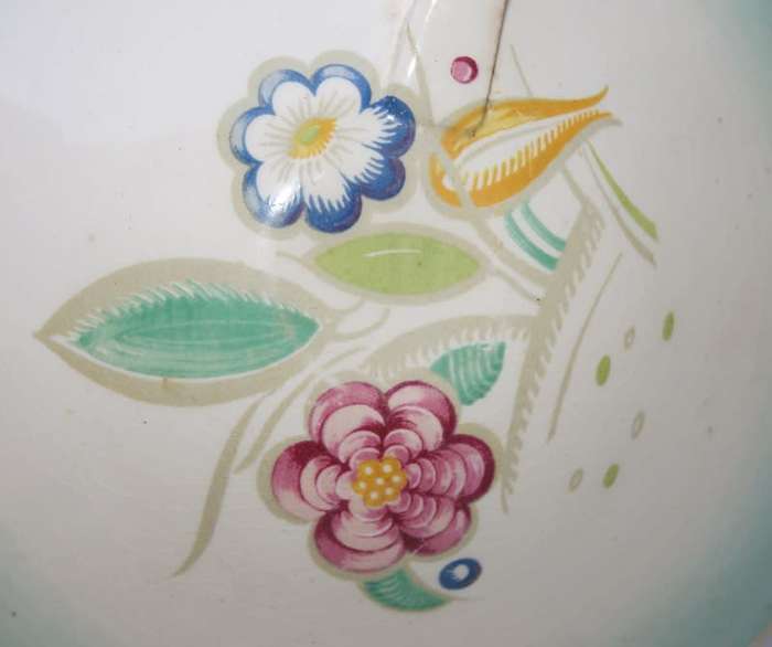 Suzie Cooper Vegetable Dish (with lid) and Salad dish