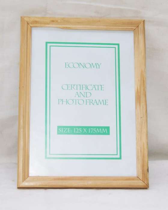 Wood and Glass Photo Frame