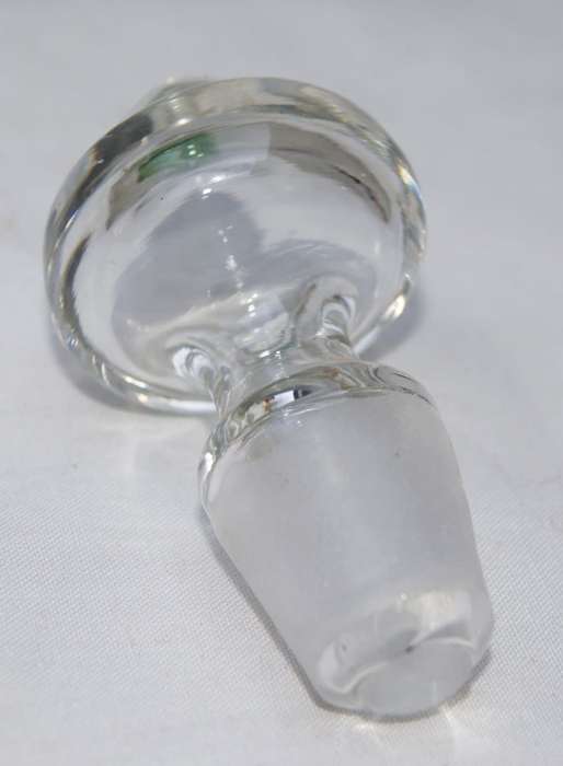 Vintage Emerald Venetian Glass Decanter