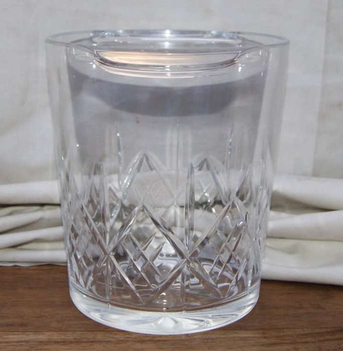 Hand Cut Vitria Lead Crystal Ice Bucket/ Champagne Cooler