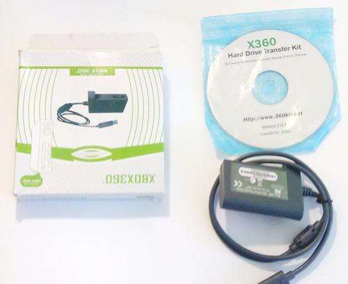 XBOX 360 Hard Drive Transfer Cable and CD - Data Migration Kit SPECIAL