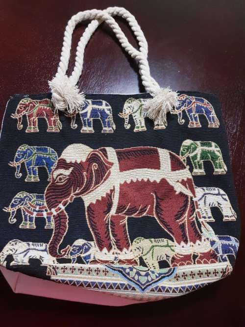 Ladies Elephant Material Handbag - Excellent Quality