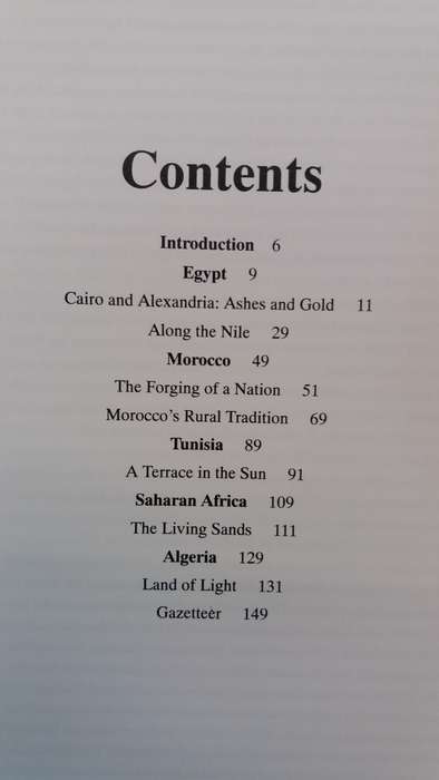 Readers Digest People and Places in search of North Africa Hard Cover published in 1993