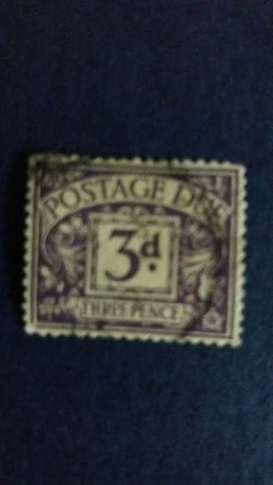 Great Britain Postage due 1937 3d pence *Used*