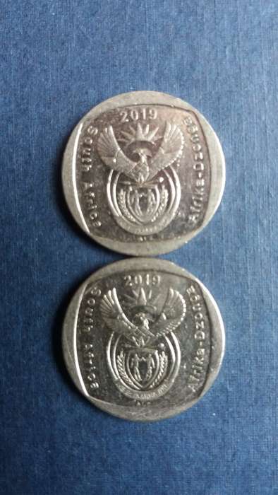 South Africa 2019 R2 Environmental Rights X2 Coins