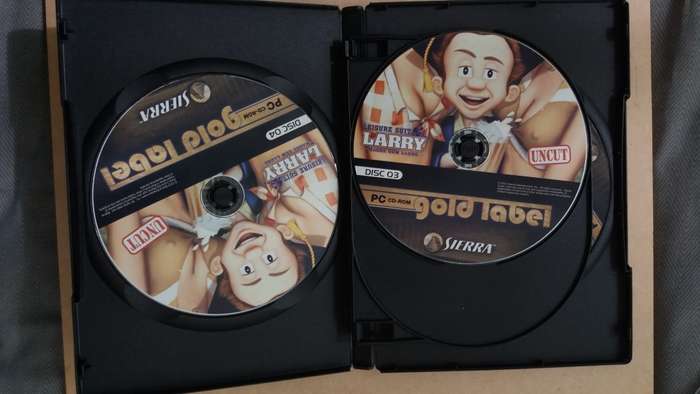Leisure Suit - Larry Uncut- Magna Cum Laude * 4 disc PC CD Rom*