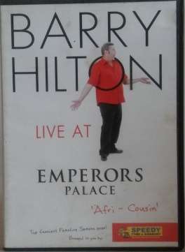 DVD Stand Up Comedy - Barry Hilton - Live At Emperors Palace