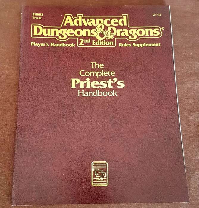 Dungeons and Dragons The Complete Priest`s Handbook