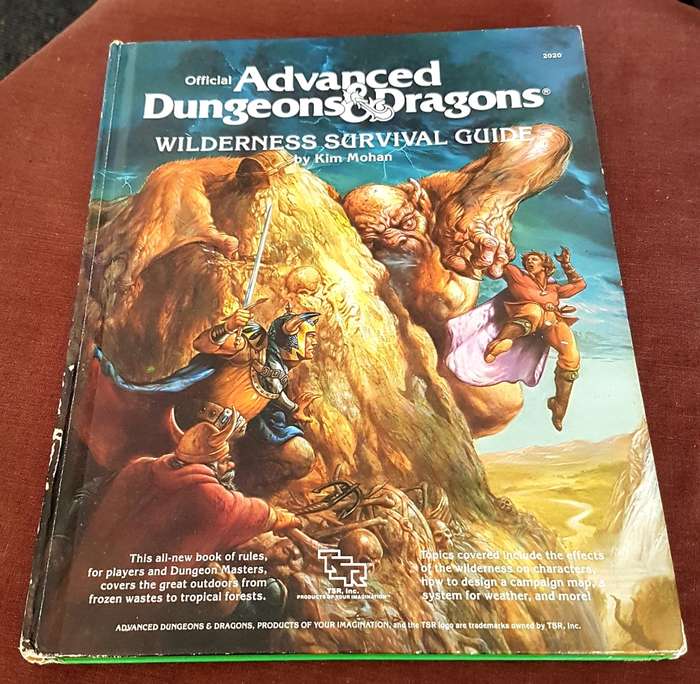Advanced Dungeons & Dragons Wilderness Survival Guide