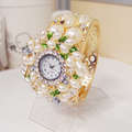 FAKE PEARL BANGLE BRACELET WEDDING WATCH