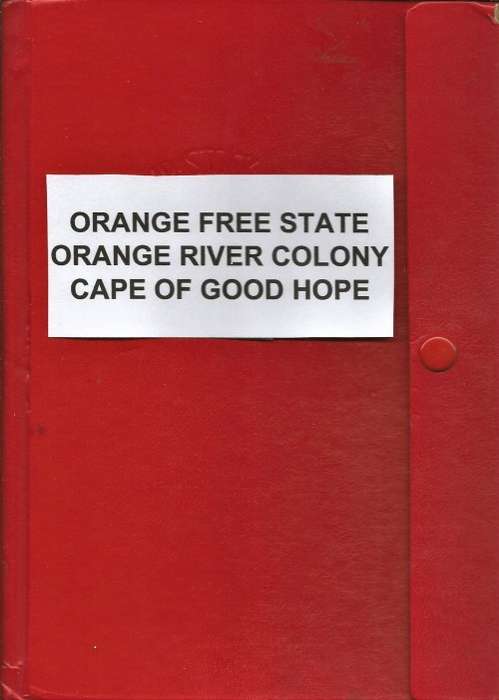 STOCKBOOK WITH OFS / COGH COLLECTION MINT AND USED WITH HIGH VALUES, TRIANGLES ETC - READ BELOW