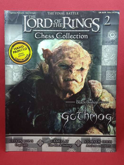 LORD OF THE RINGS CHESS COLLECTION MAGAZINE